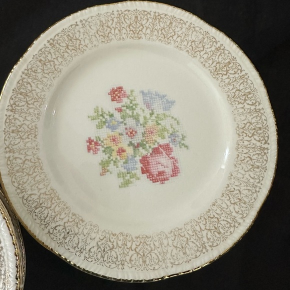 Vintage 11 plates 22K Gold - Picture 16 of 16